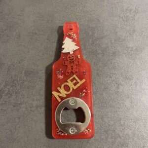 décapsuleur rouge de Noel