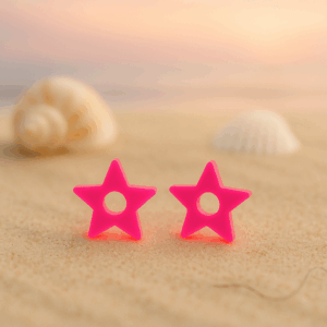 paire de pampilles minis étoiles girly